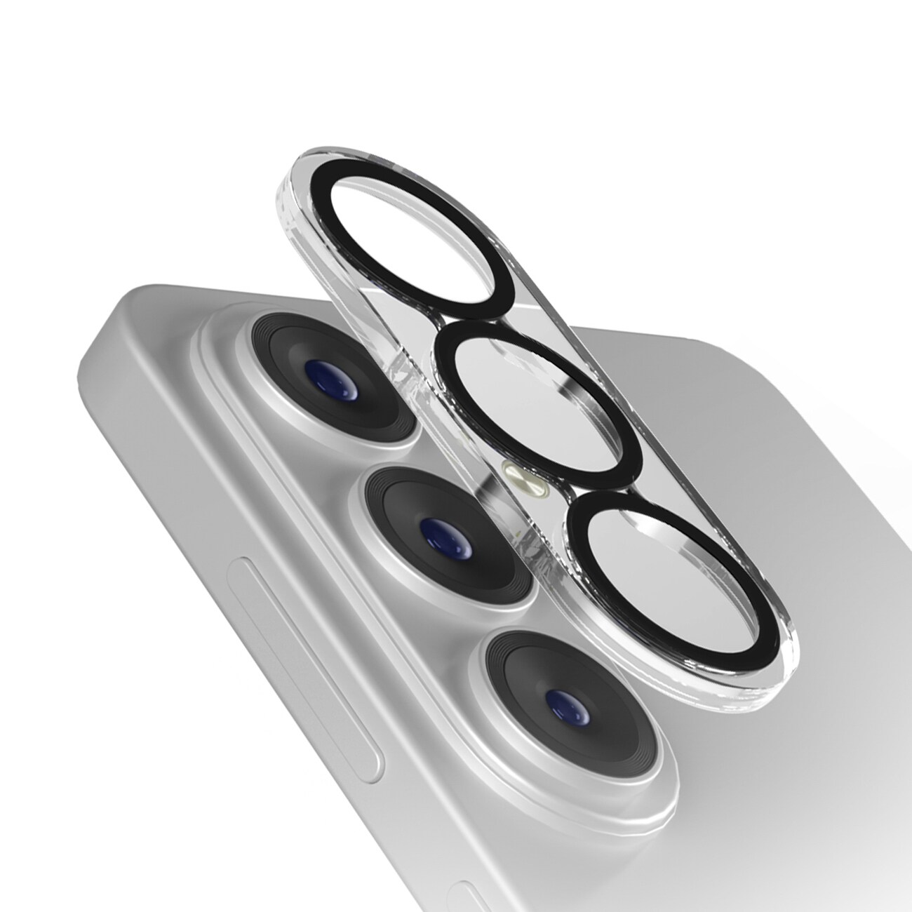 SBS beskyttelsesglas til bagkameraet til Samsung Galaxy S26 - med sort ramme