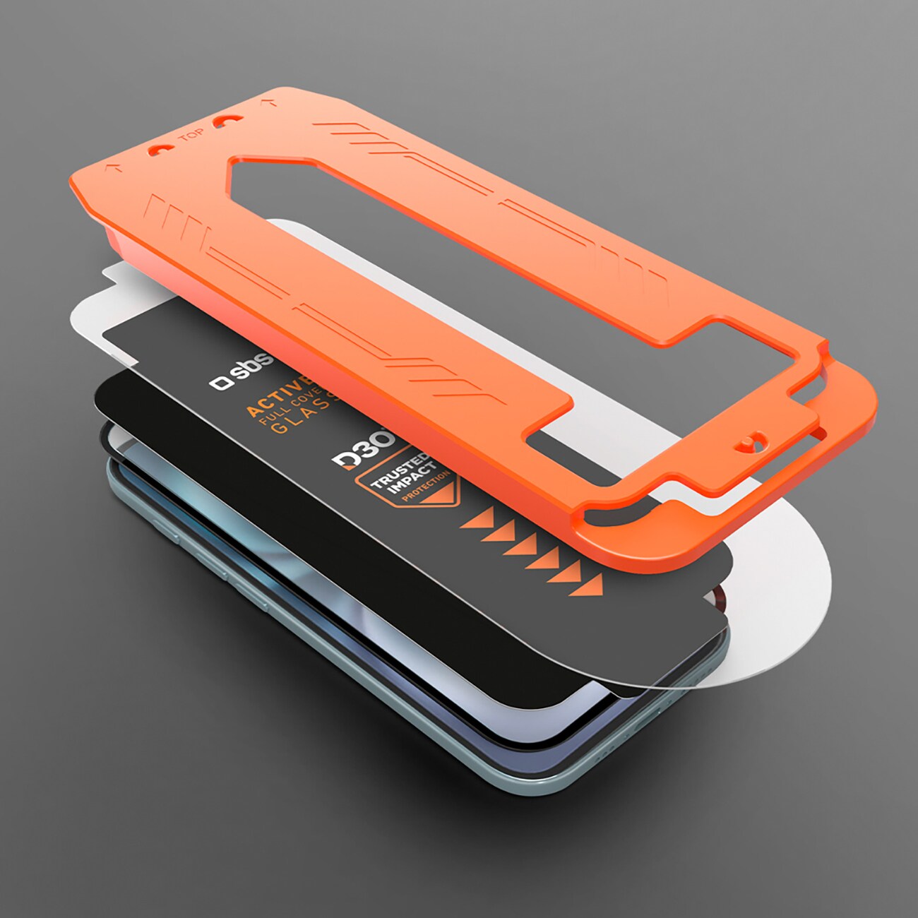SBS D3O Glass med applikator til Samsung Galaxy S26