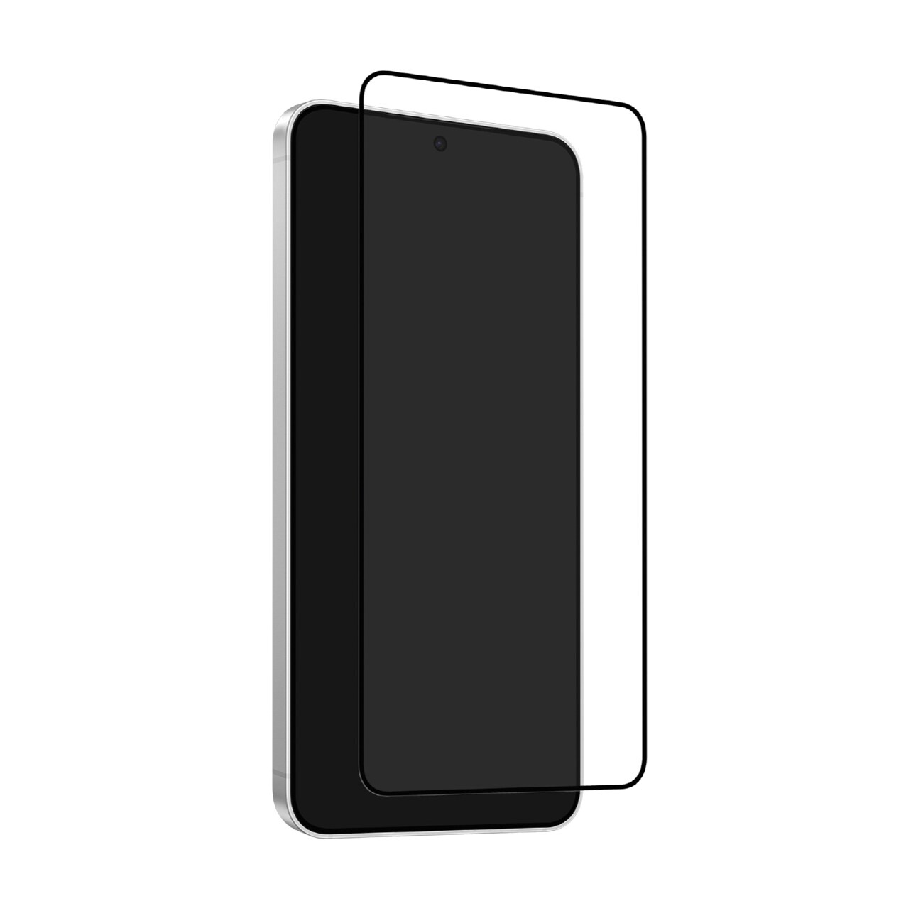 Puro Frame hærdet glas til Samsung Galaxy S26 - med sort ramme