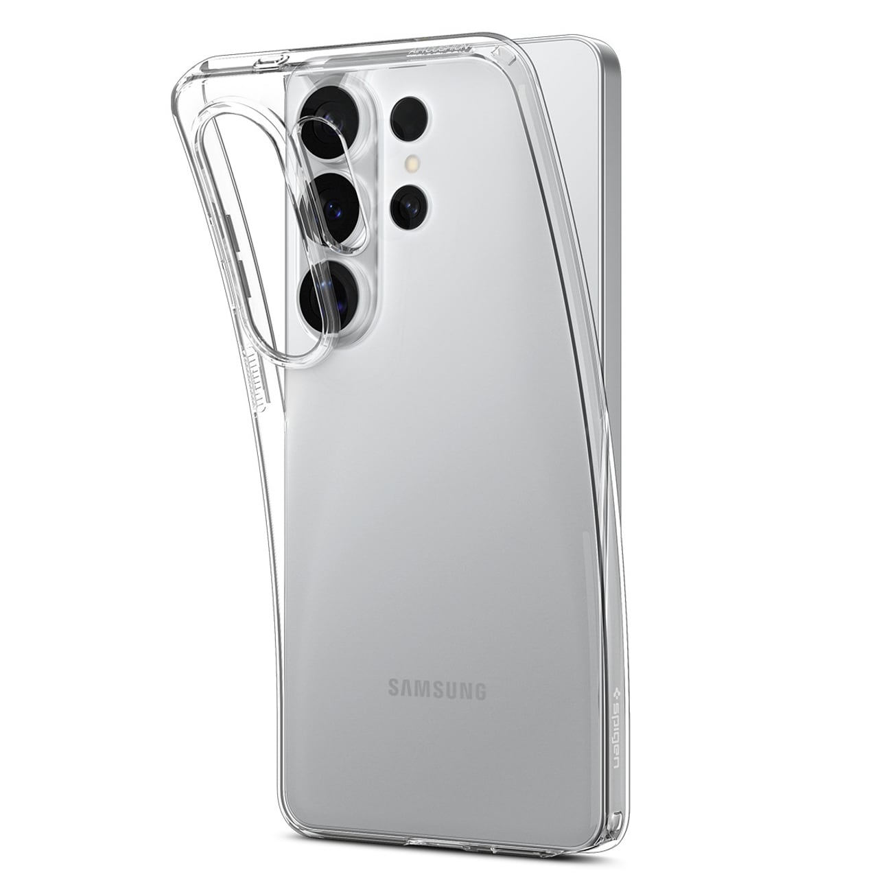 Spigen Etui med flydende krystaller til Samsung Galaxy S26 Ultra - Transparent