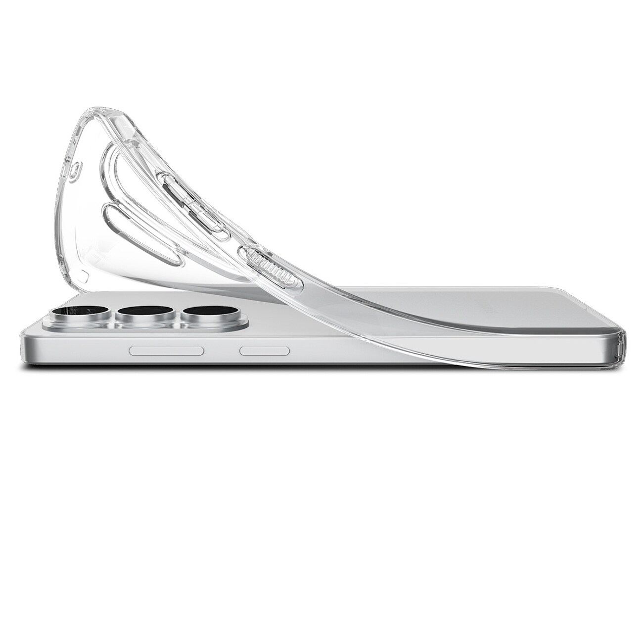 Spigen Etui med flydende krystaller til Samsung Galaxy S26 Ultra - Transparent