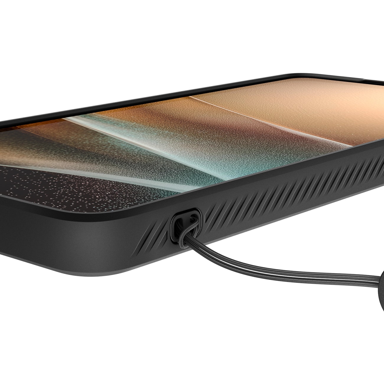 Spigen Liquid Air Mag MagSafe-etui til Samsung Galaxy S26 Ultra - Sort