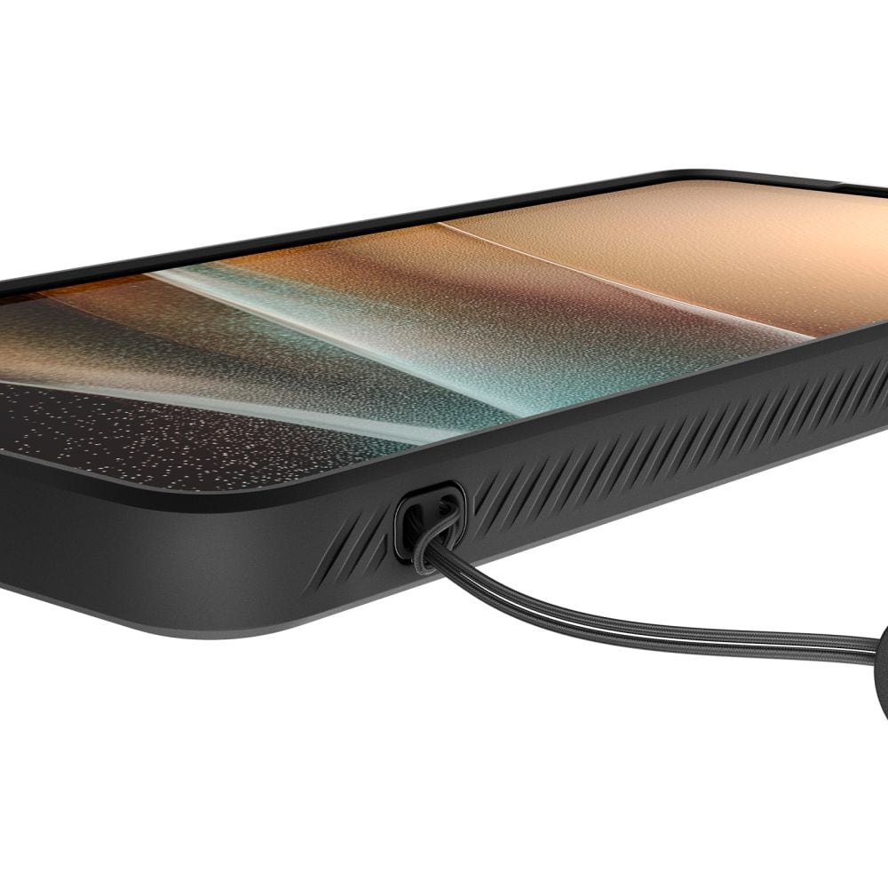 Spigen Liquid Air Mag MagSafe-etui til Samsung Galaxy S26 Ultra - Sort