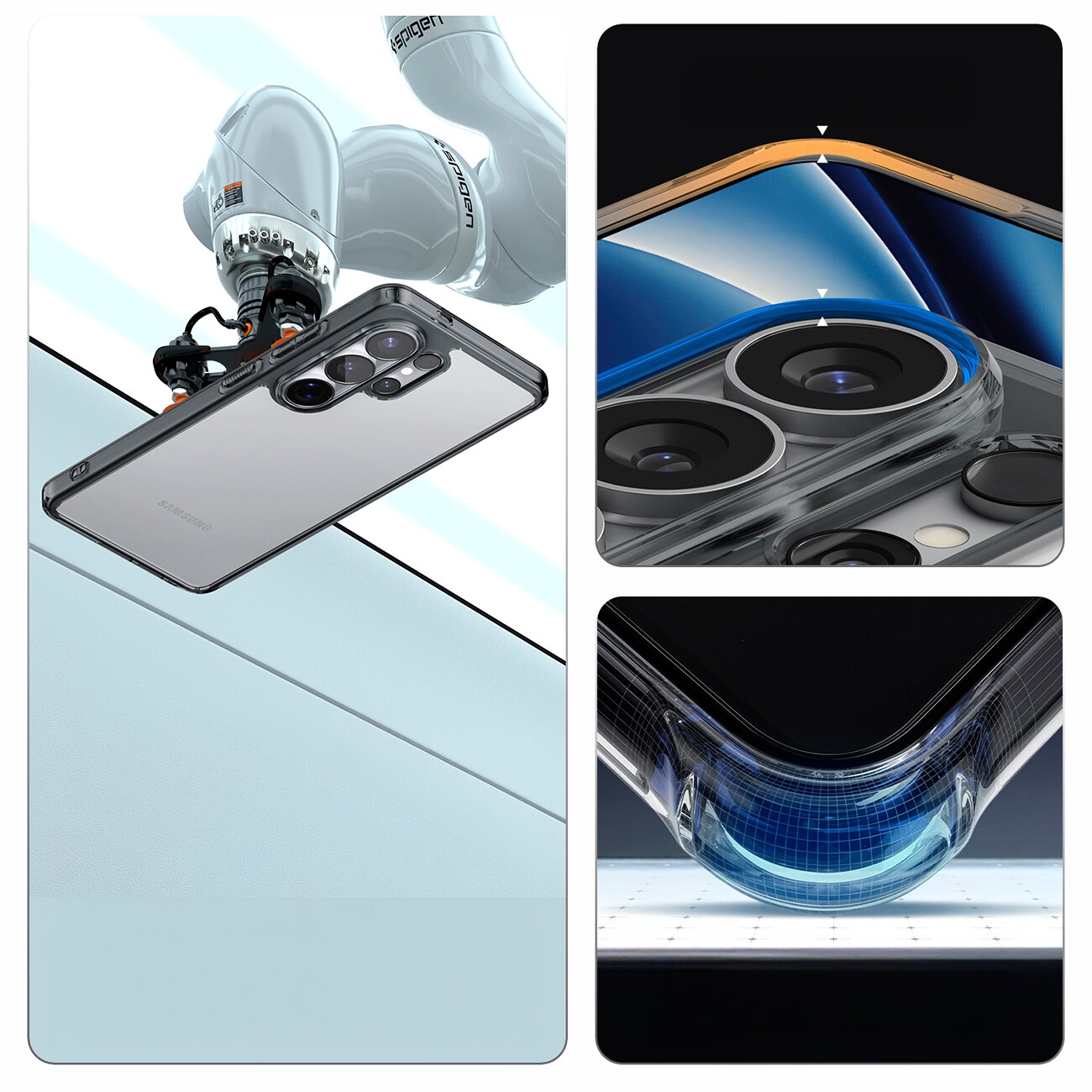 Spigen Ultra Hybrid-etui til Samsung Galaxy S26 Ultra - Semi-transparent
