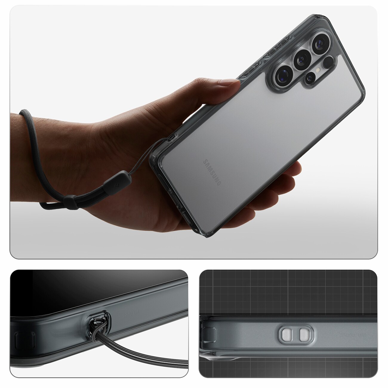 Spigen Ultra Hybrid-etui til Samsung Galaxy S26 Ultra - Semi-transparent