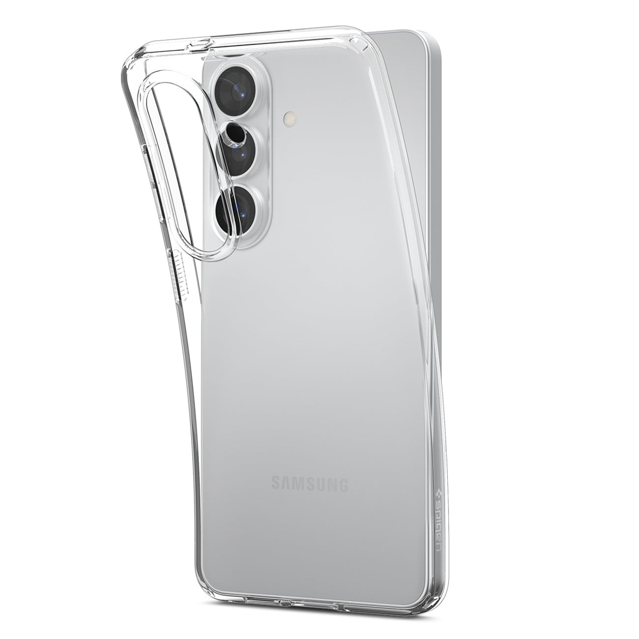 Spigen Etui med flydende krystaller til Samsung Galaxy S26+ - Transparent