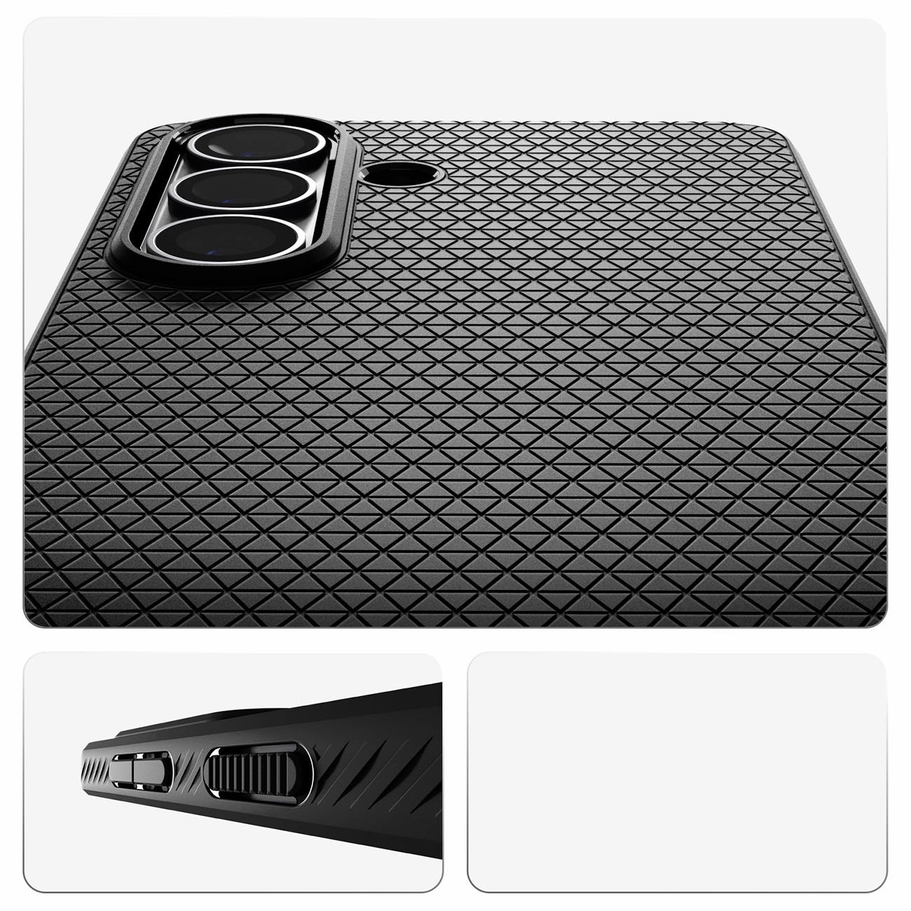 Spigen Liquid Air Mag MagSafe-etui til Samsung Galaxy S26+ - mat sort