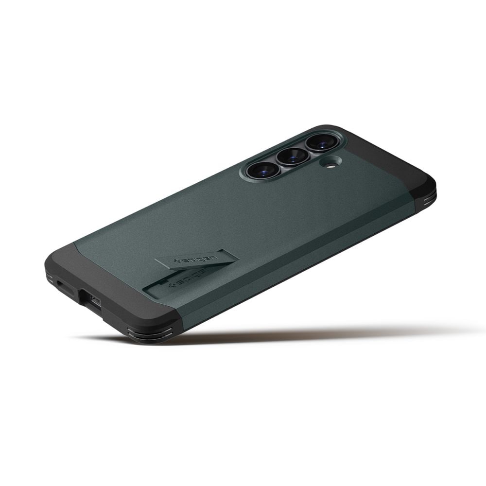 Spigen Tough Armor Mag MagSafe-etui til Samsung Galaxy S26+ - Grøn