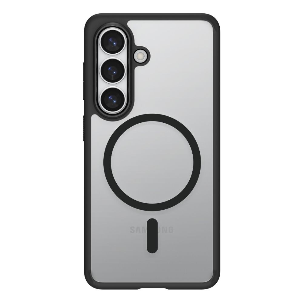 Spigen Ultra Hybrid Mag MagSafe-etui til Samsung Galaxy S26 - Klar sort
