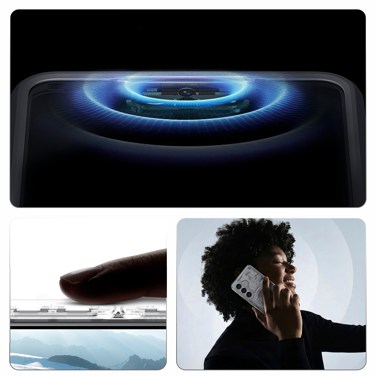 Spigen Ultra Hybrid Mag MagSafe-etui til Samsung Galaxy S26 Zero One - Klar og hvid