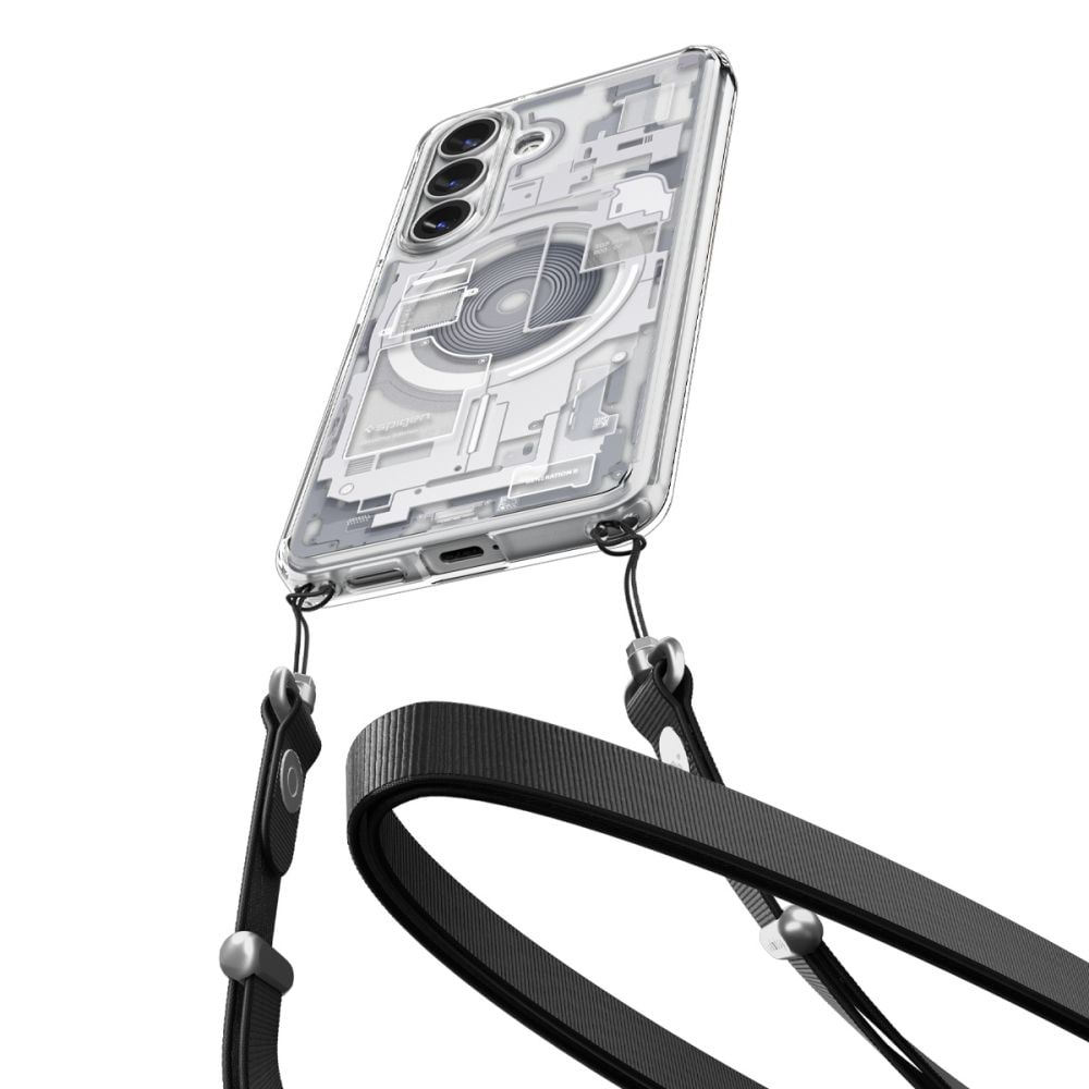Spigen Ultra Hybrid Mag MagSafe-etui til Samsung Galaxy S26 Zero One - Klar og hvid