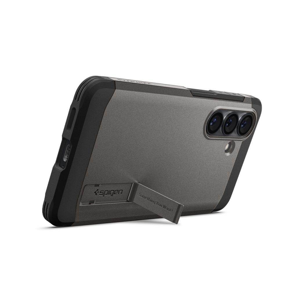 Spigen Tough Armor Mag MagSafe-etui til Samsung Galaxy S26 - grå