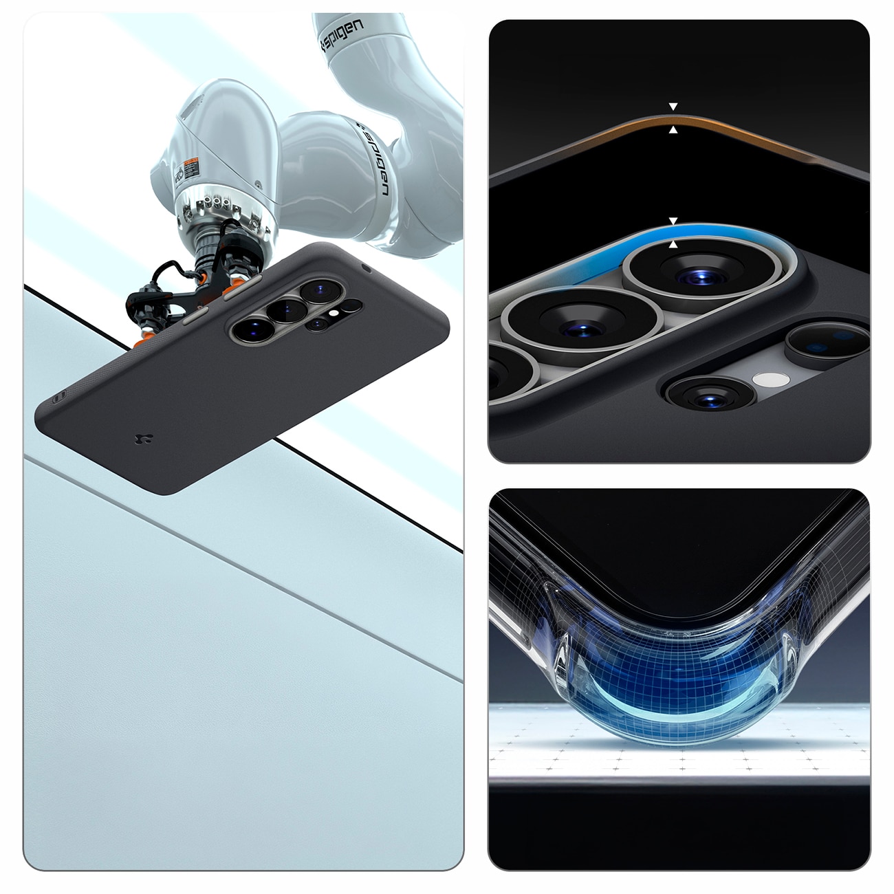 Spigen Nano Pop Mag MagSafe-etui til Samsung Galaxy S26 Ultra - Sort