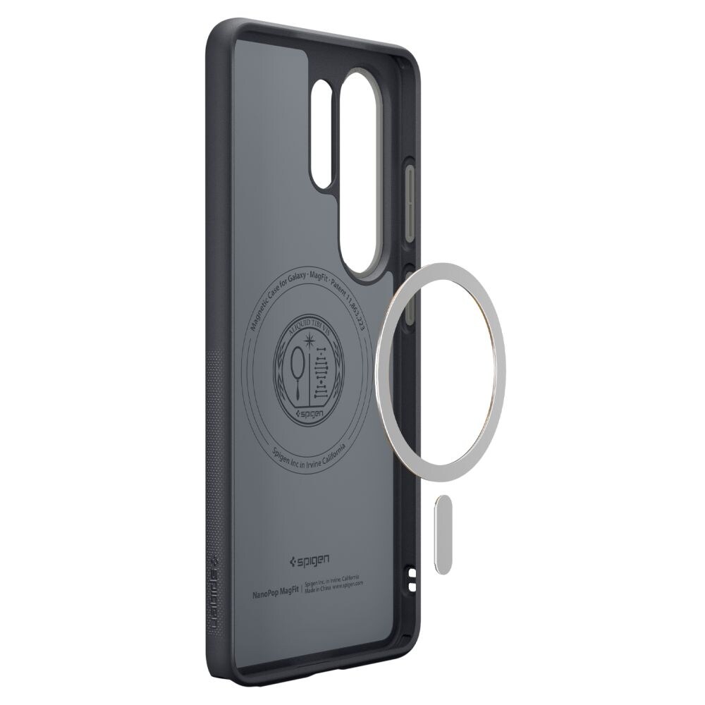 Spigen Nano Pop Mag MagSafe-etui til Samsung Galaxy S26 Ultra - Sort