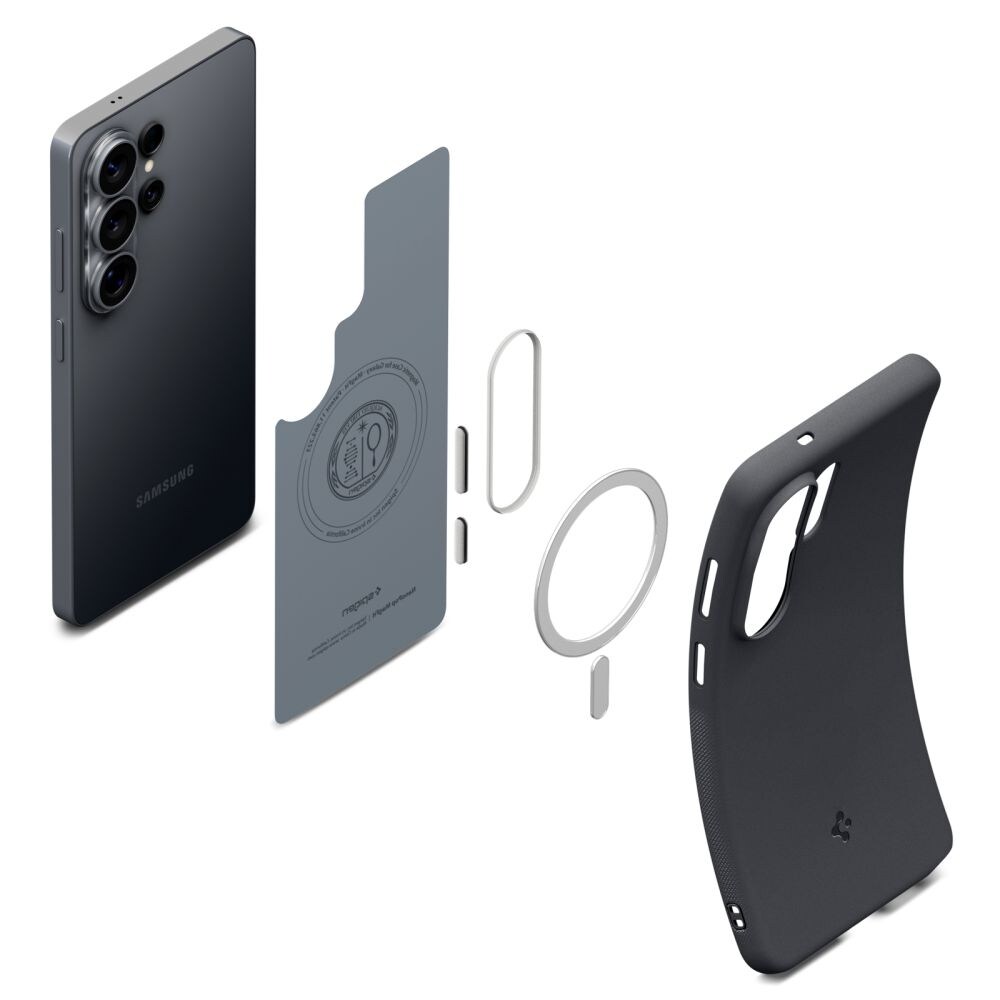 Spigen Nano Pop Mag MagSafe-etui til Samsung Galaxy S26 Ultra - Sort