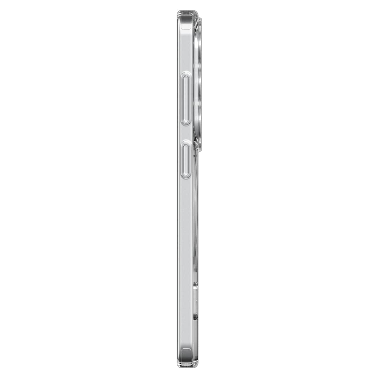 Spigen Ultra Hybrid S Mag MagSafe-etui til Samsung Galaxy S26 - Klar og hvid