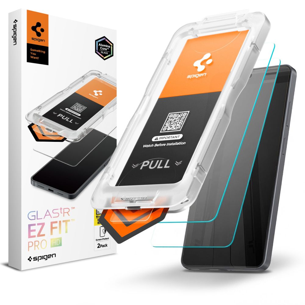 Spigen Glas.Tr Ez Fit Pro HD hærdet glas 2-pak til Samsung Galaxy S26 Ultra