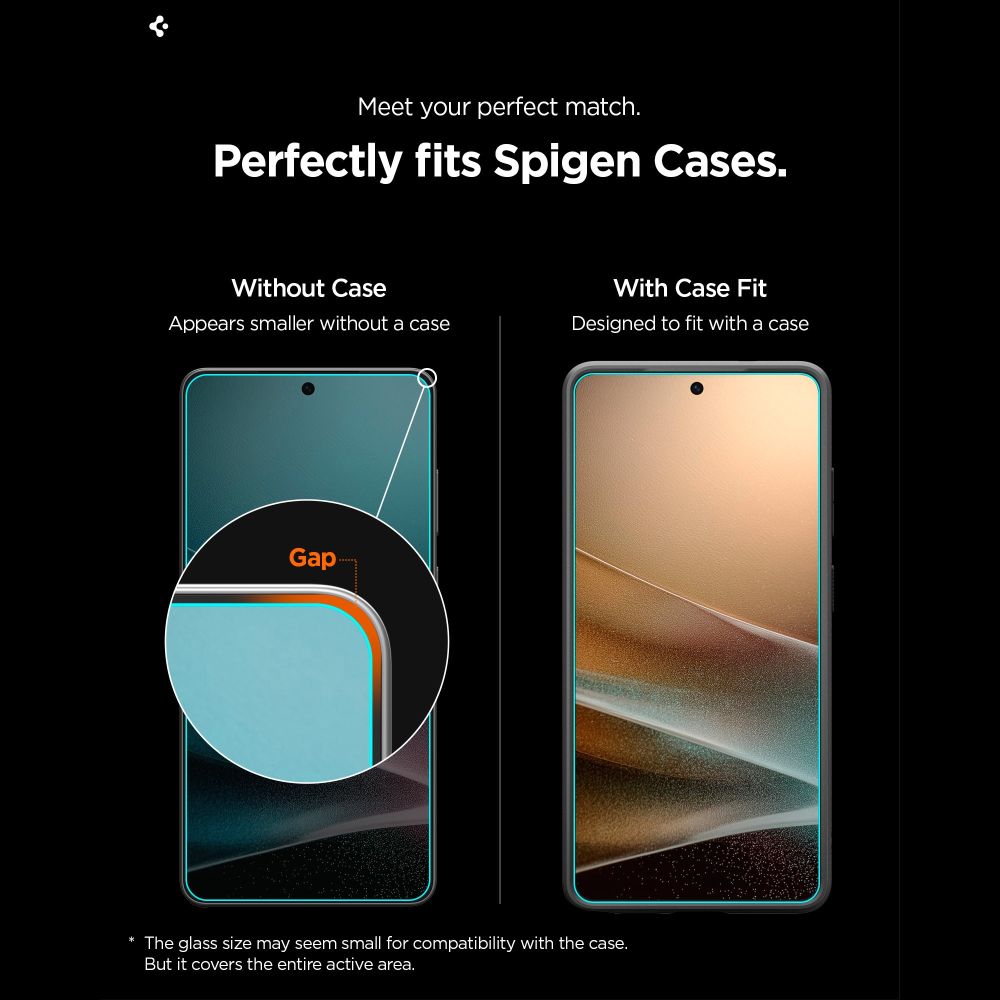 Spigen Glas.Tr Ez Fit Pro HD hærdet glas til Samsung Galaxy S26 Ultra
