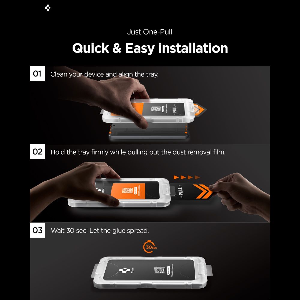 Spigen Glas.Tr Ez Fit Pro HD hærdet glas til Samsung Galaxy S26 Ultra