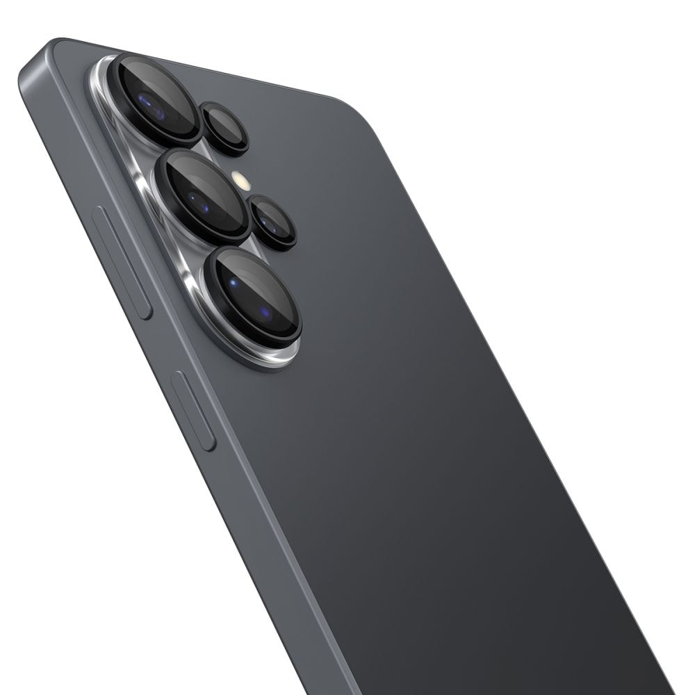 Spigen Glas.Tr Ez Fit Optik Pro HD Camera Cover 2-pack til Samsung Galaxy S26 Ultra - Sort