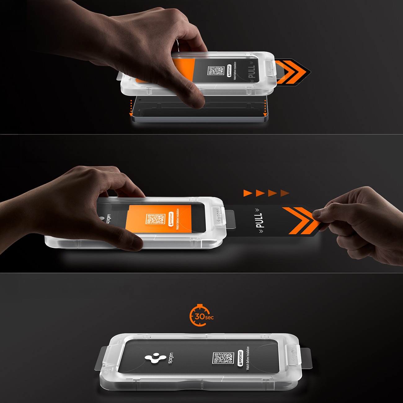 Spigen Glas.Tr Ez Fit Pro HD hærdet glas 2-pak til Samsung Galaxy S26+