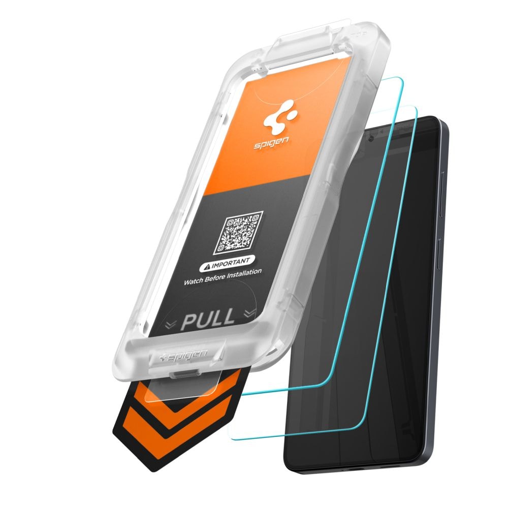 Spigen Glas.Tr Ez Fit Pro HD hærdet glas 2-pak til Samsung Galaxy S26+