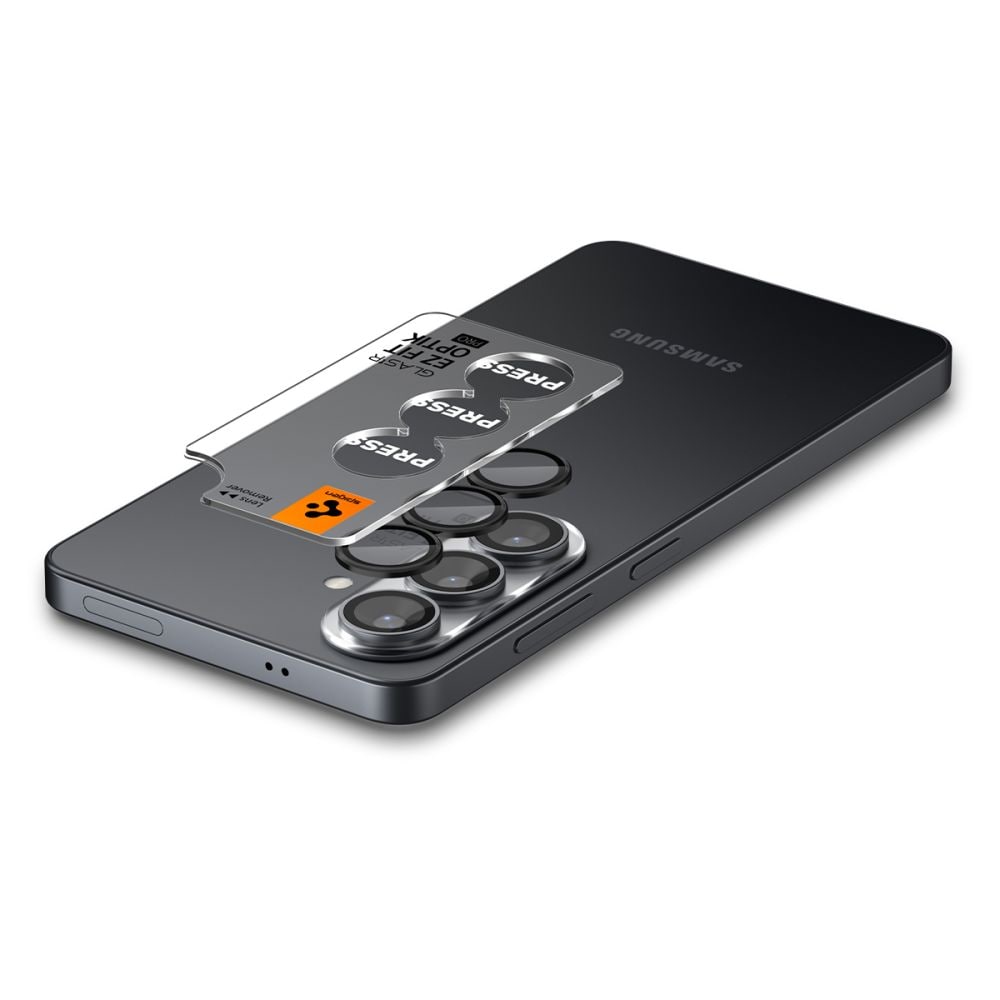 Spigen Glas.Tr Ez Fit Optik Pro HD Camera Cover 2-pack til Samsung Galaxy S26+ - Sort
