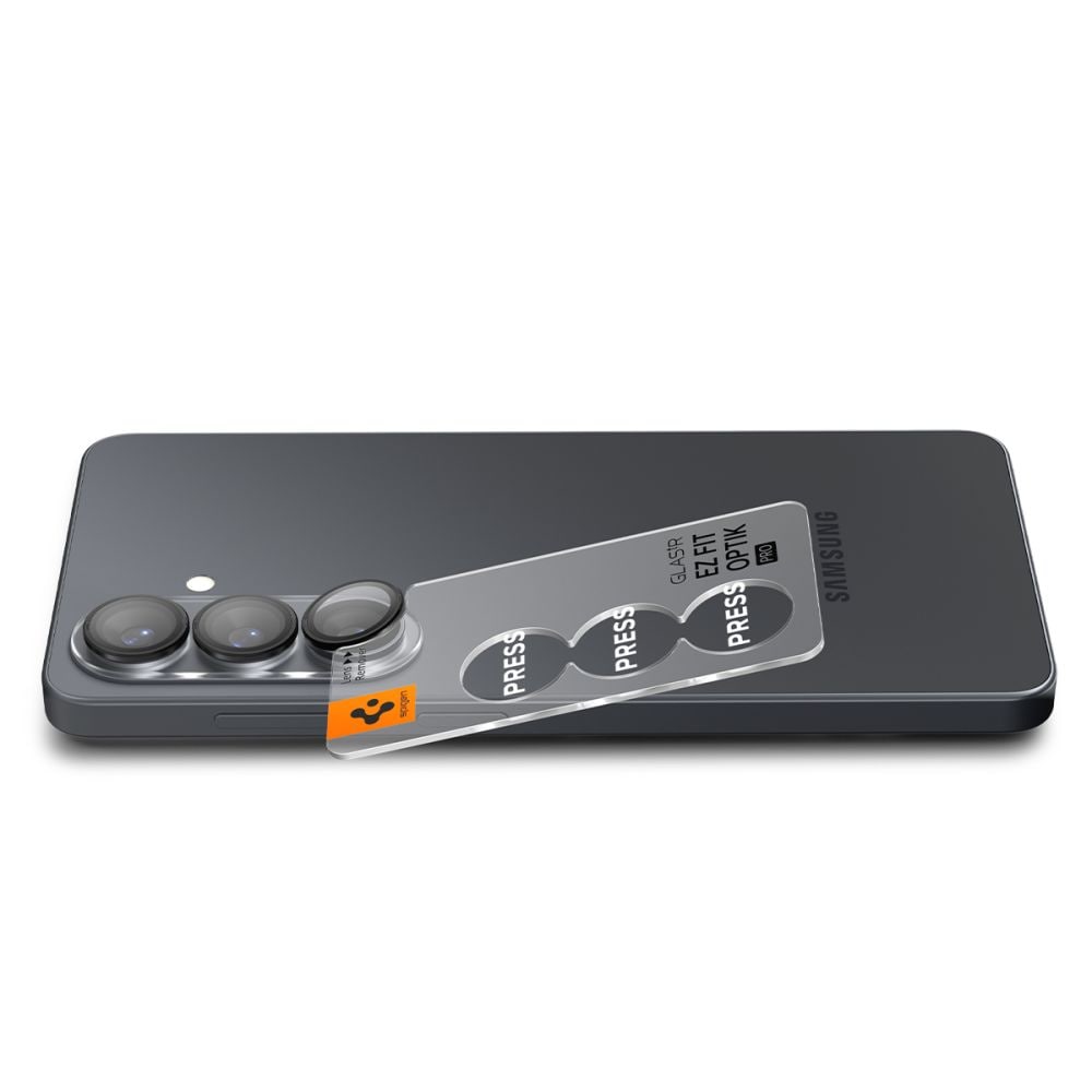 Spigen Glas.Tr Ez Fit Optik Pro HD Camera Cover 2-pack til Samsung Galaxy S26+ - Sort