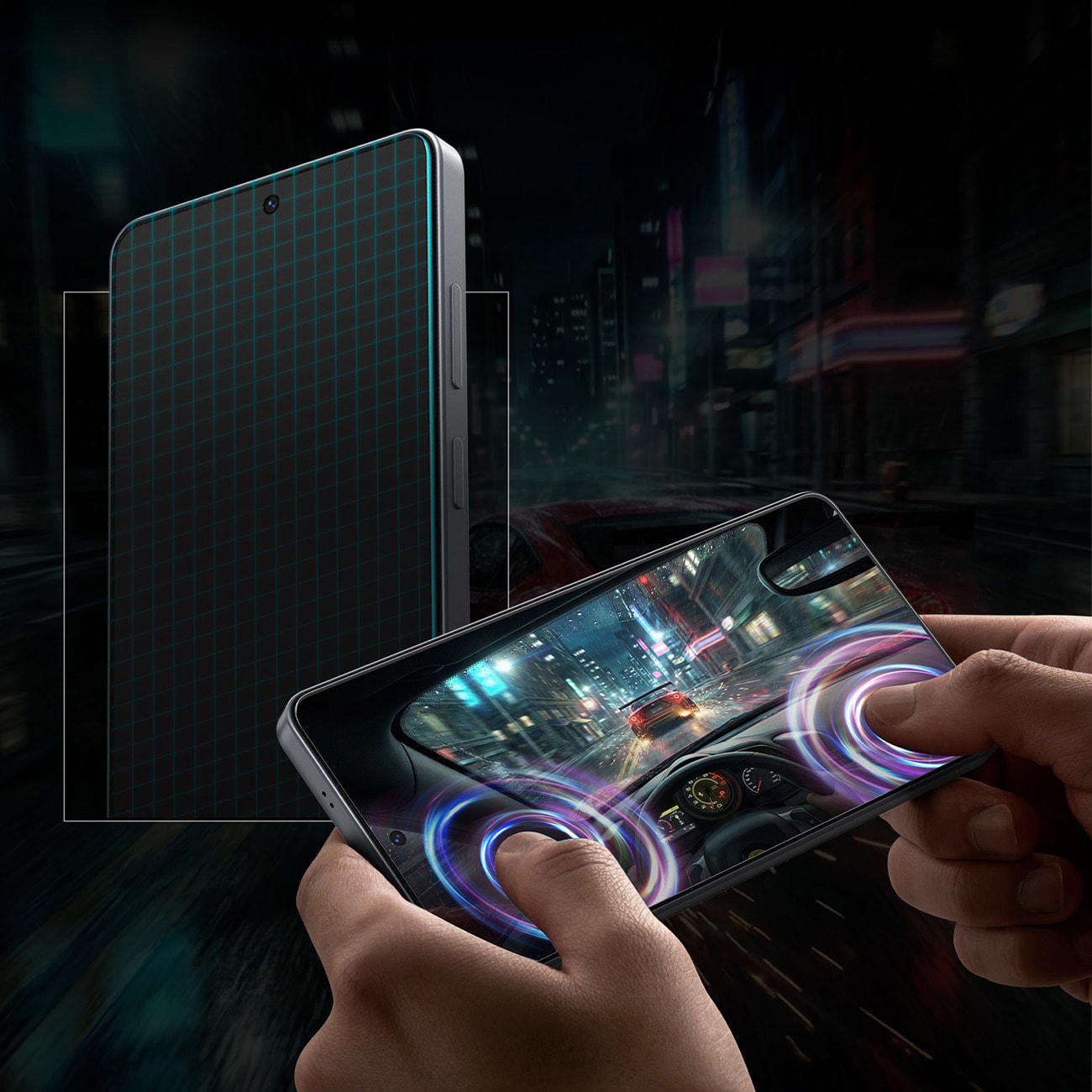 Spigen Glas.Tr Ez Fit Pro HD hærdet glas 2-pak til Samsung Galaxy S26