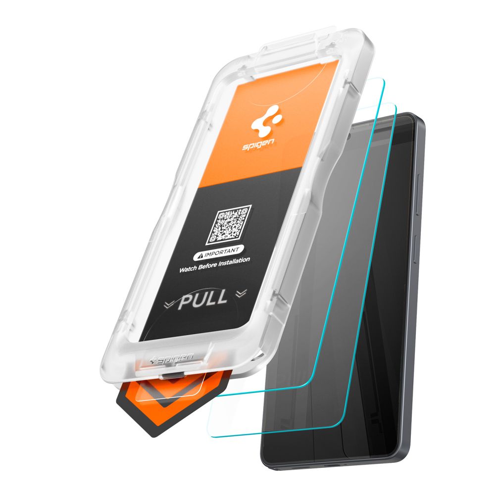 Spigen Glas.Tr Ez Fit Pro HD hærdet glas 2-pak til Samsung Galaxy S26
