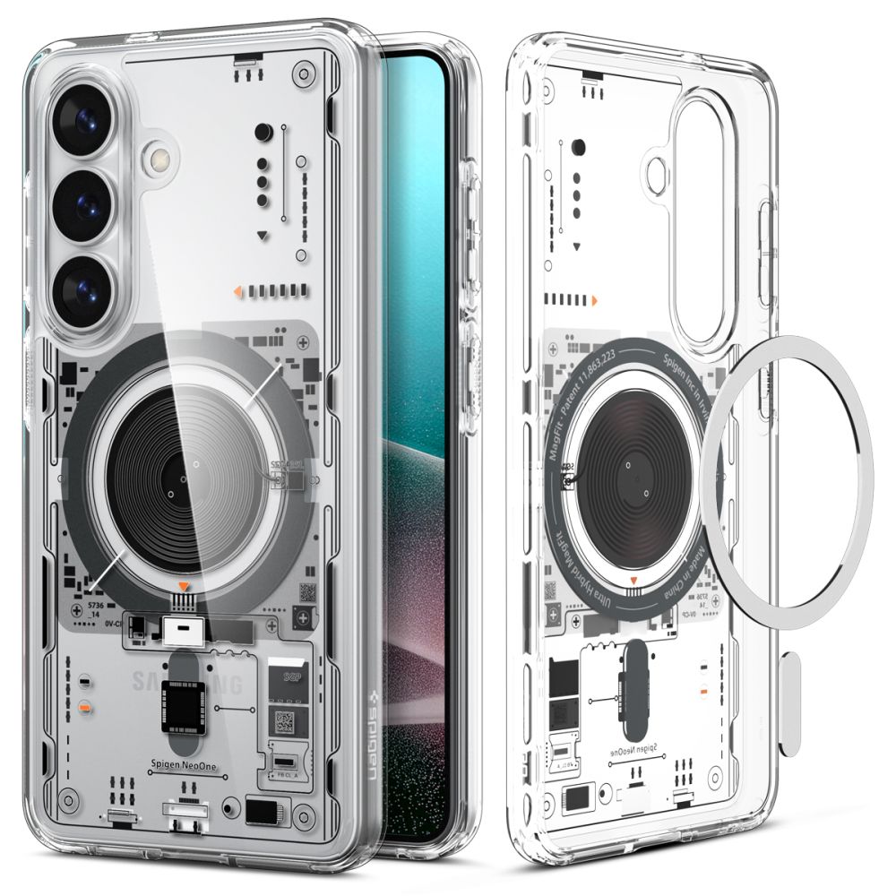 Spigen Ultra Hybrid Mag MagSafe-etui til Samsung Galaxy S26+ Neo One - Transparent