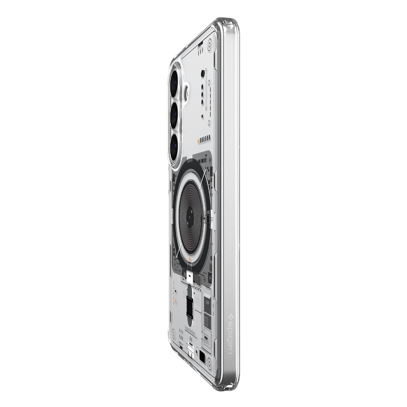 Spigen Ultra Hybrid Mag MagSafe-etui til Samsung Galaxy S26 Neo One - Transparent