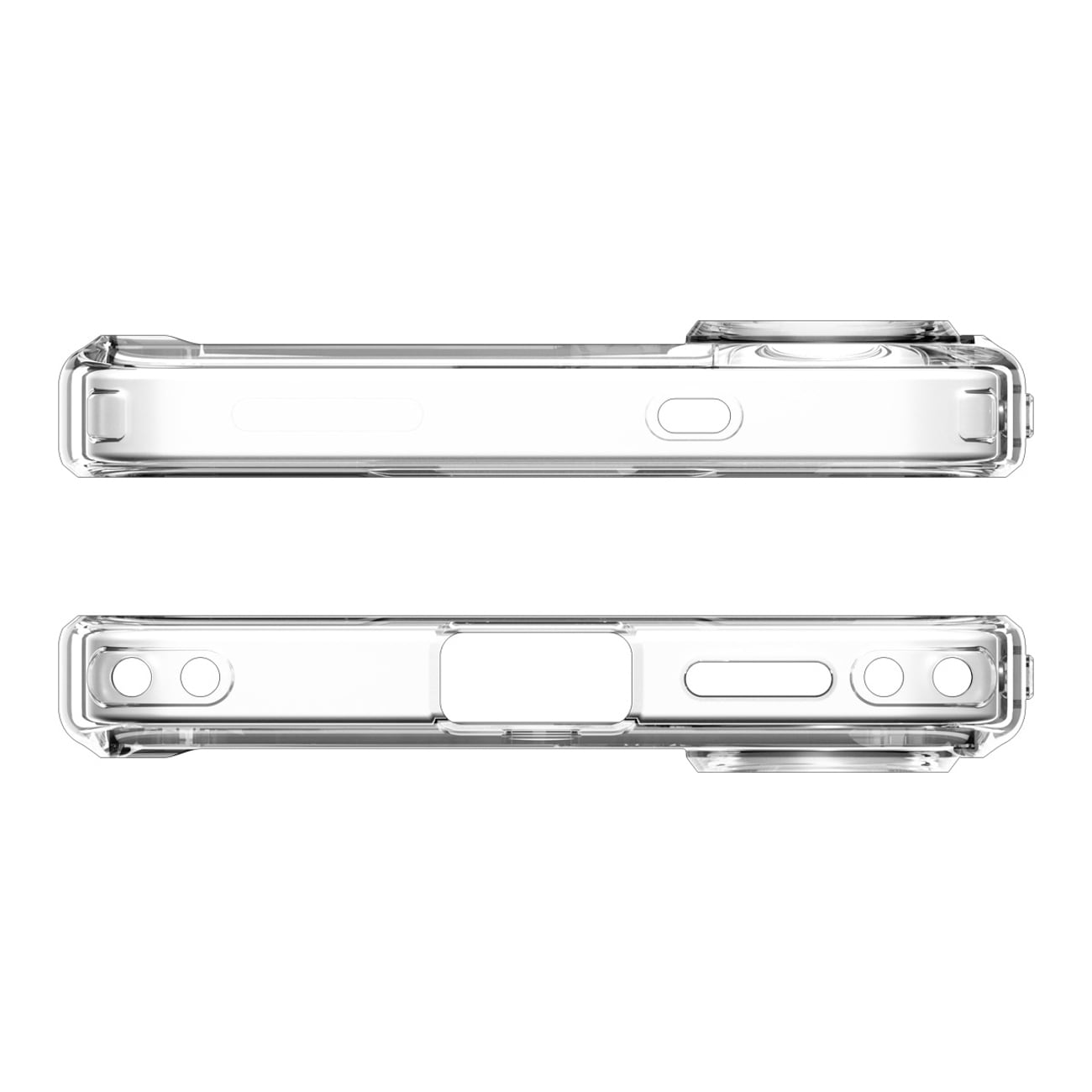 Spigen Ultra Hybrid Mag MagSafe-etui til Samsung Galaxy S26 Neo One - Transparent