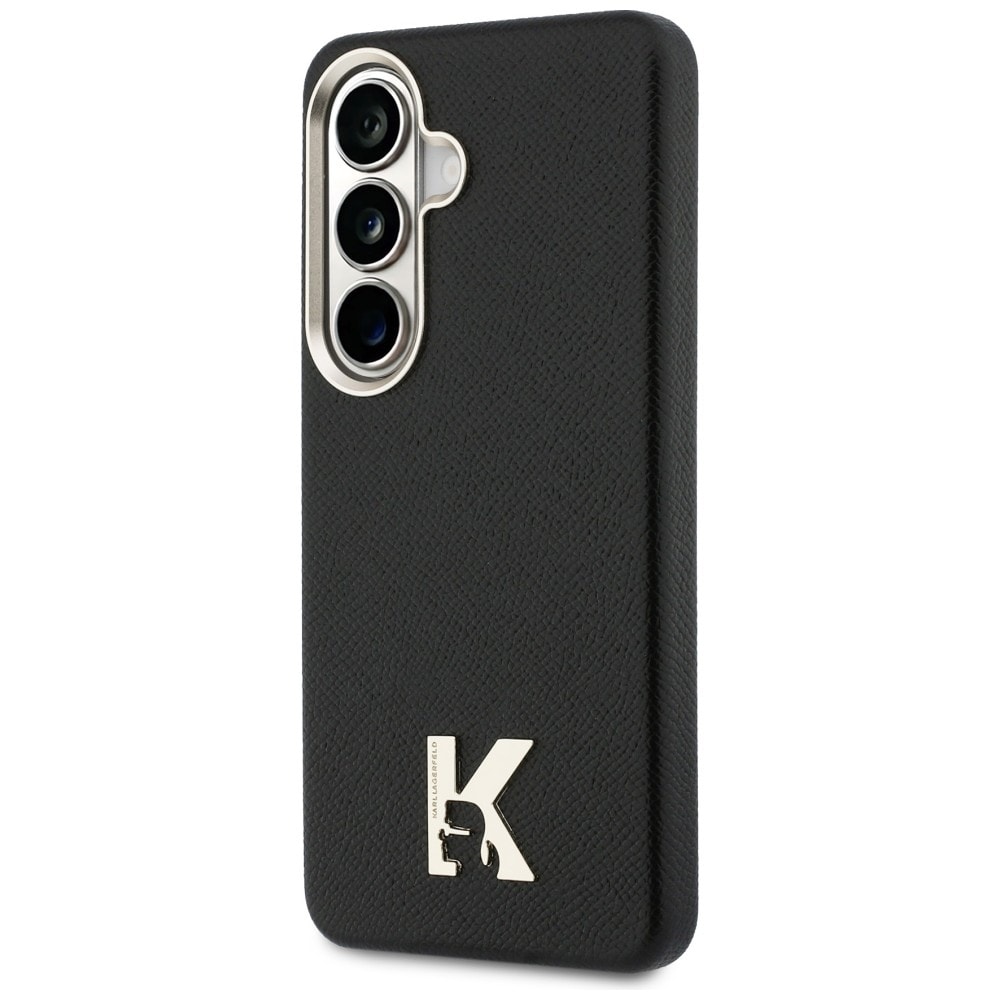 Karl Lagerfeld K Metal Logo MagSafe-etui til Samsung Galaxy S26 - Sort