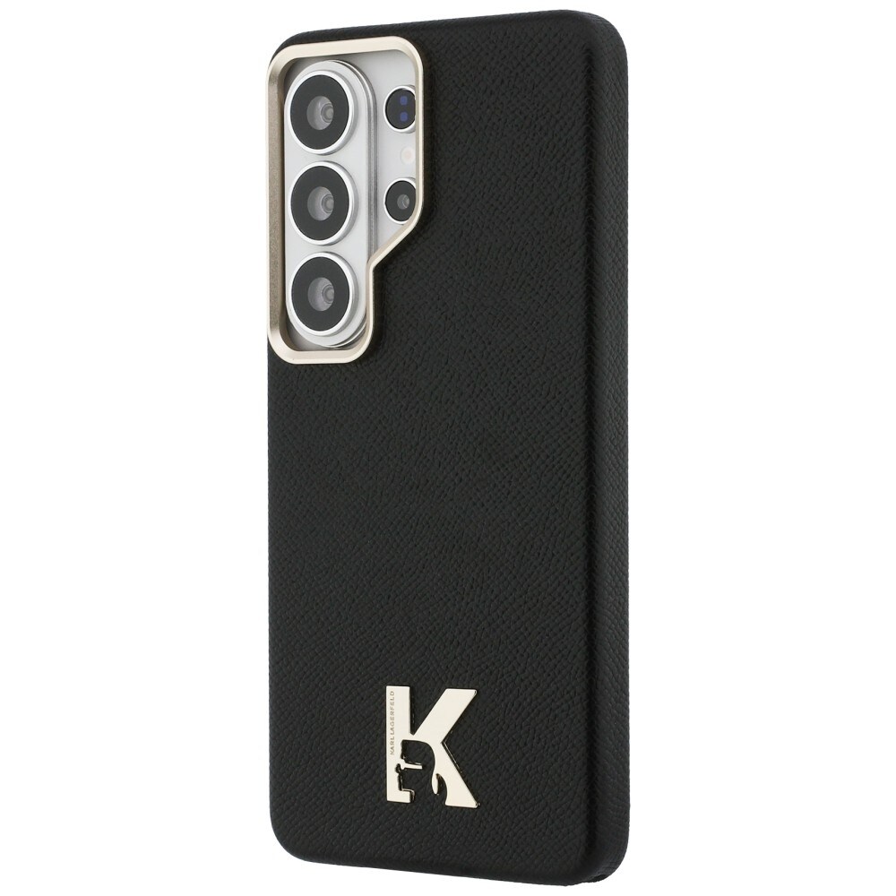 Karl Lagerfeld K Metal Logo MagSafe-etui til Samsung Galaxy S26 Ultra - Sort