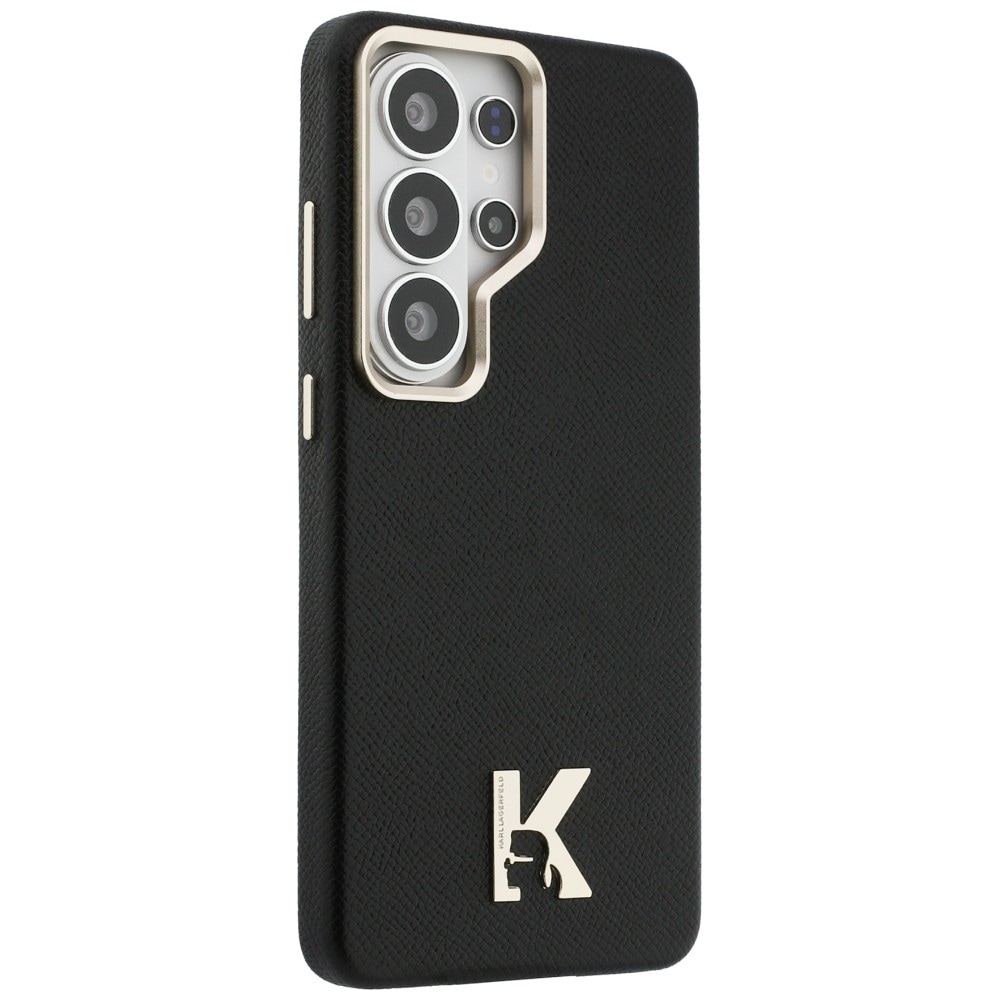 Karl Lagerfeld K Metal Logo MagSafe-etui til Samsung Galaxy S26 Ultra - Sort