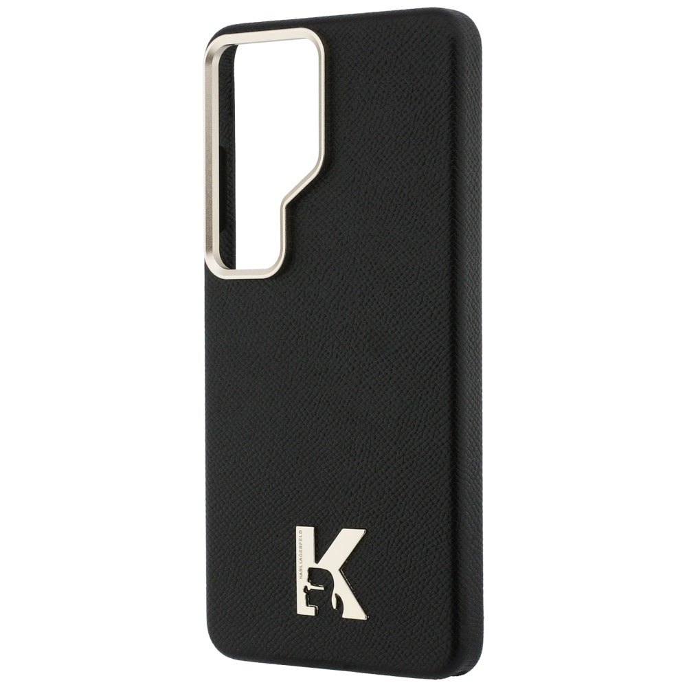 Karl Lagerfeld K Metal Logo MagSafe-etui til Samsung Galaxy S26 Ultra - Sort