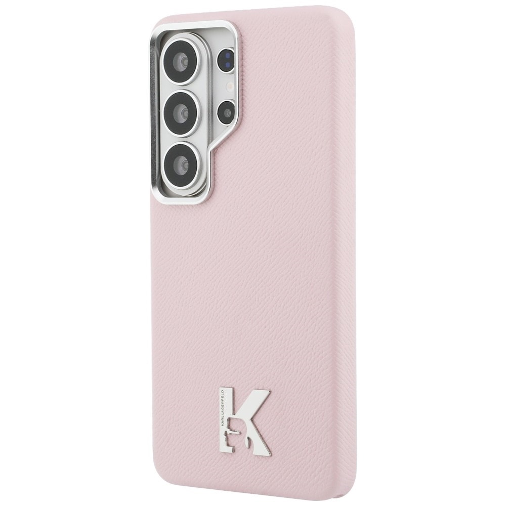 Karl Lagerfeld K Metal Logo MagSafe-etui til Samsung Galaxy S26 Ultra - Pink