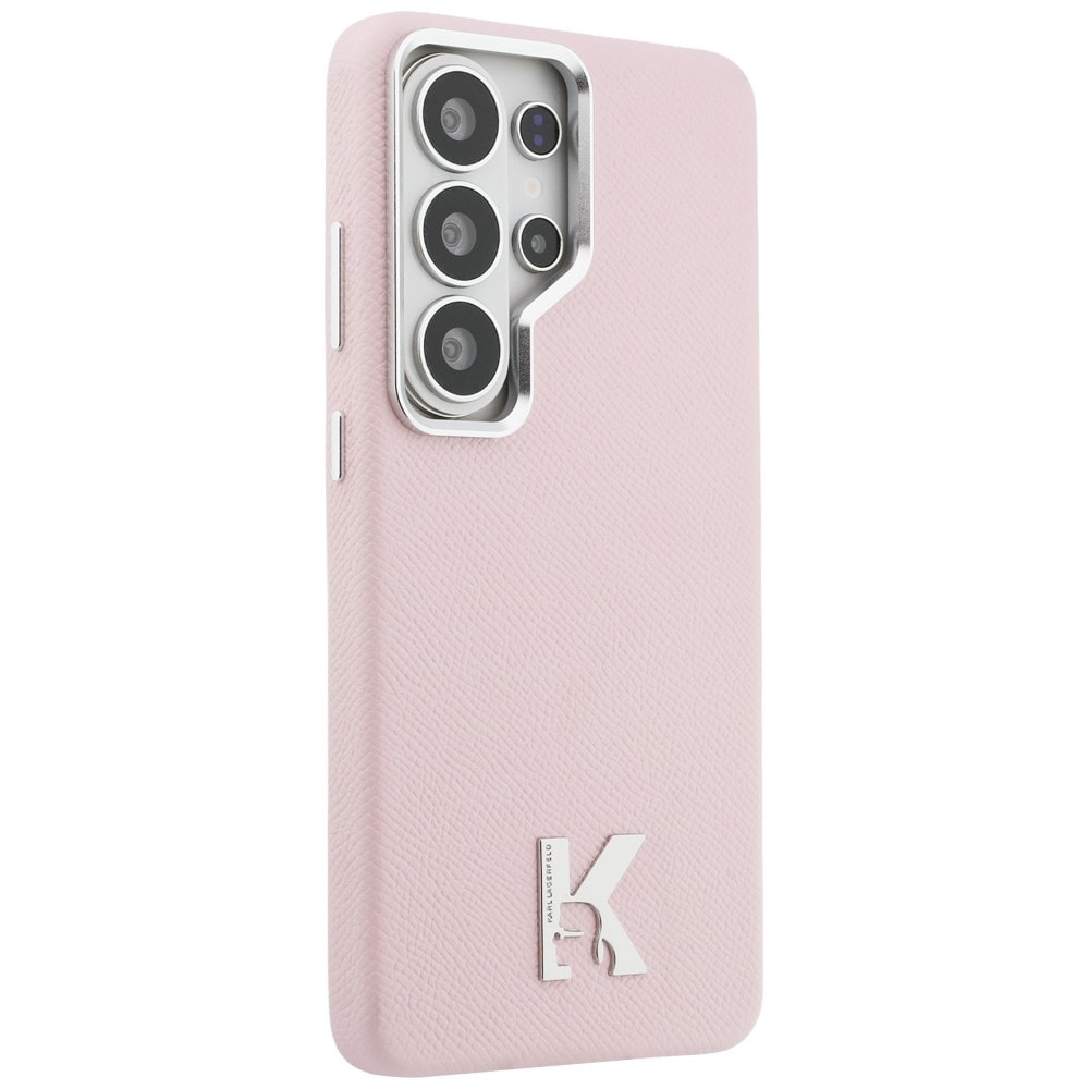 Karl Lagerfeld K Metal Logo MagSafe-etui til Samsung Galaxy S26 Ultra - Pink