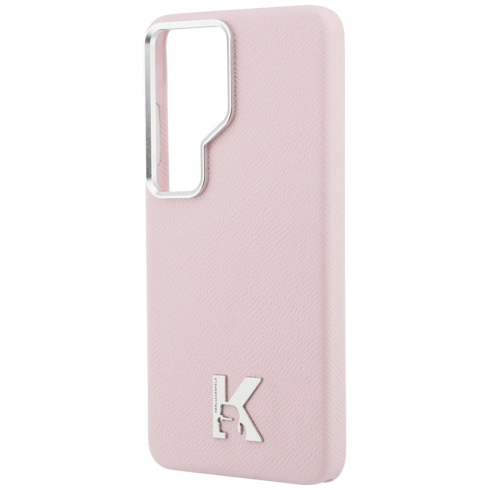 Karl Lagerfeld K Metal Logo MagSafe-etui til Samsung Galaxy S26 Ultra - Pink