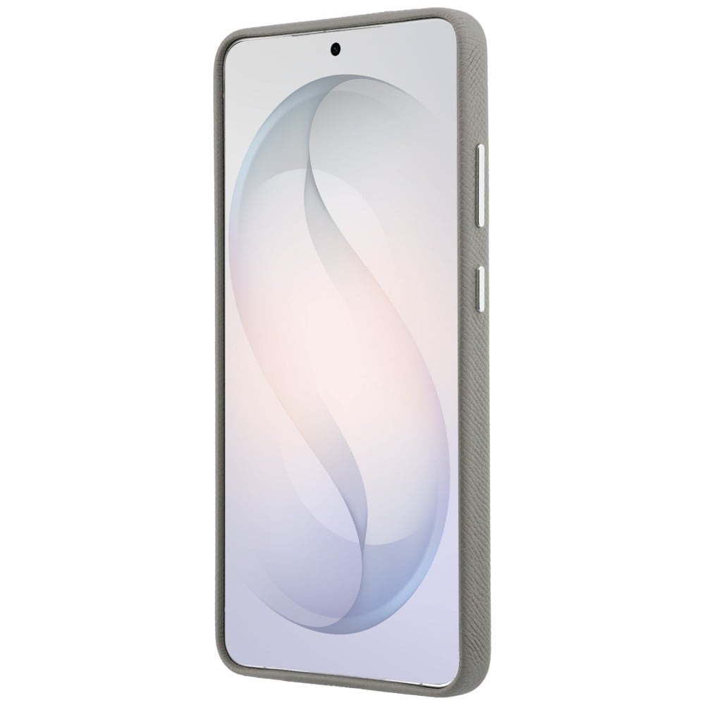 Karl Lagerfeld Saffiano Double Heads metaltaske til Samsung Galaxy S26 Ultra - sølv