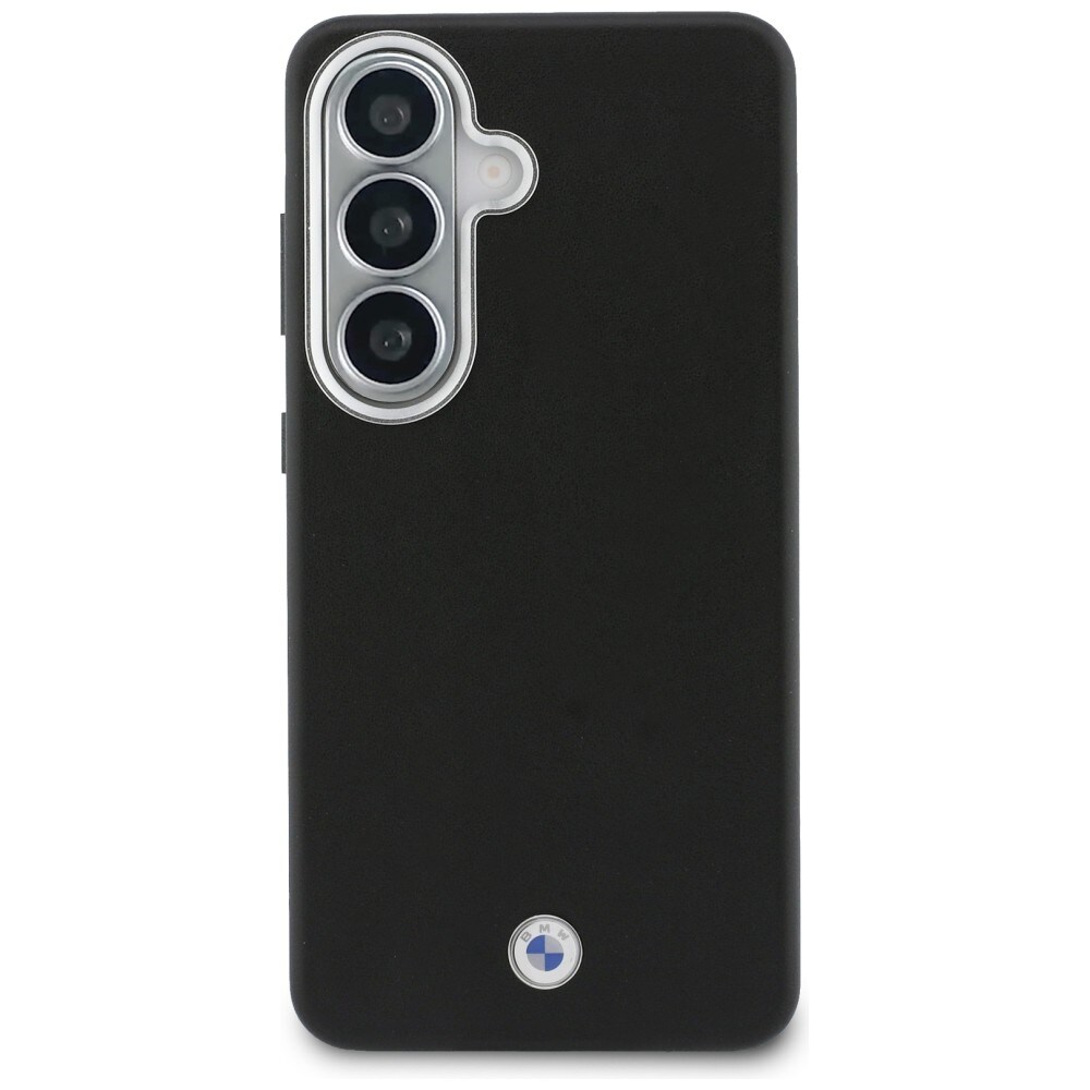 BMW Sign Metal Logo MagSafe-etui til Samsung Galaxy S26 - Sort