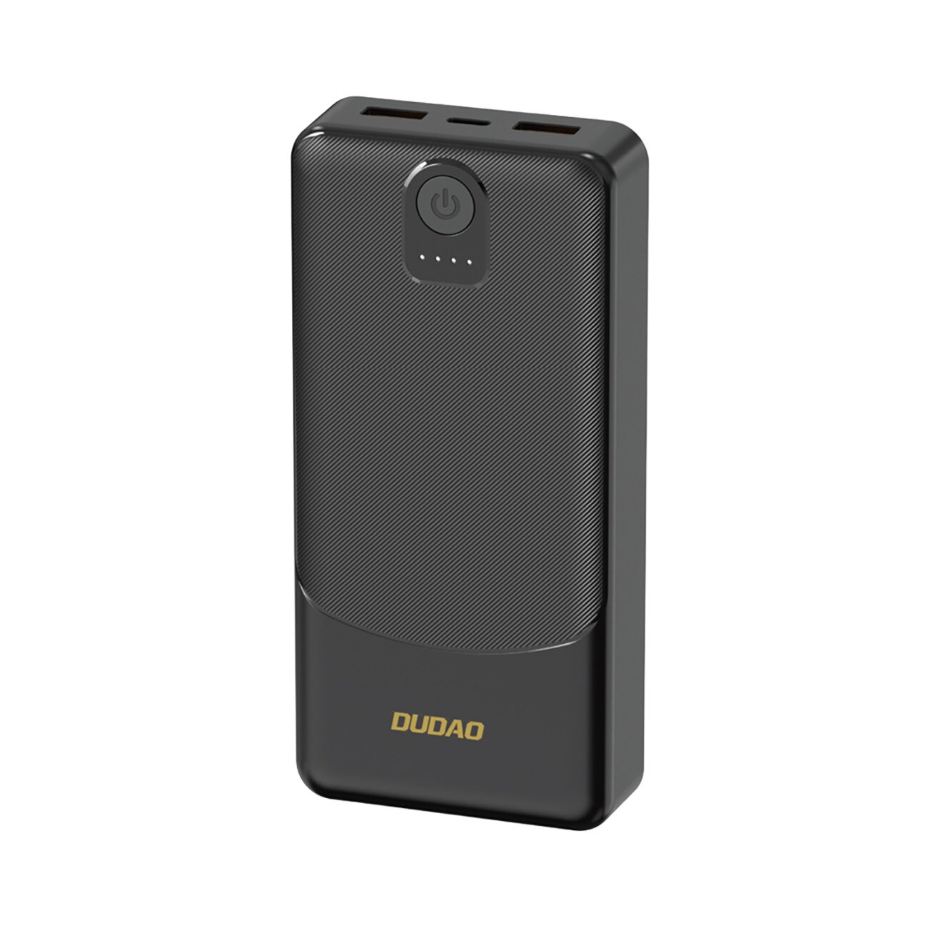 Dudao K10Pro Power Bank 2.4A 20000mAh 2 x USB-A - Sort