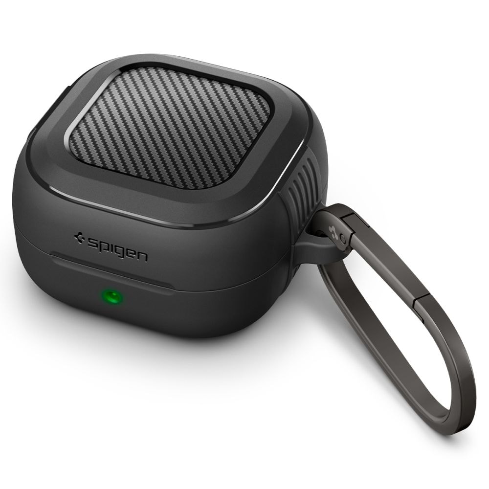 Spigen Robust panseretui til Samsung Galaxy Buds 4 / 4 Pro - mat sort