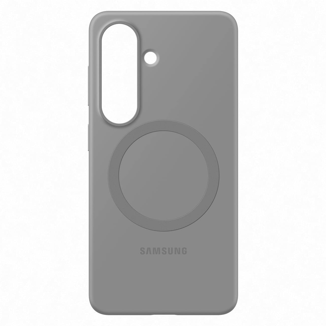 Samsung Silikone Magnet Etui til Samsung Galaxy S26, MagSafe-kompatibel - Grå