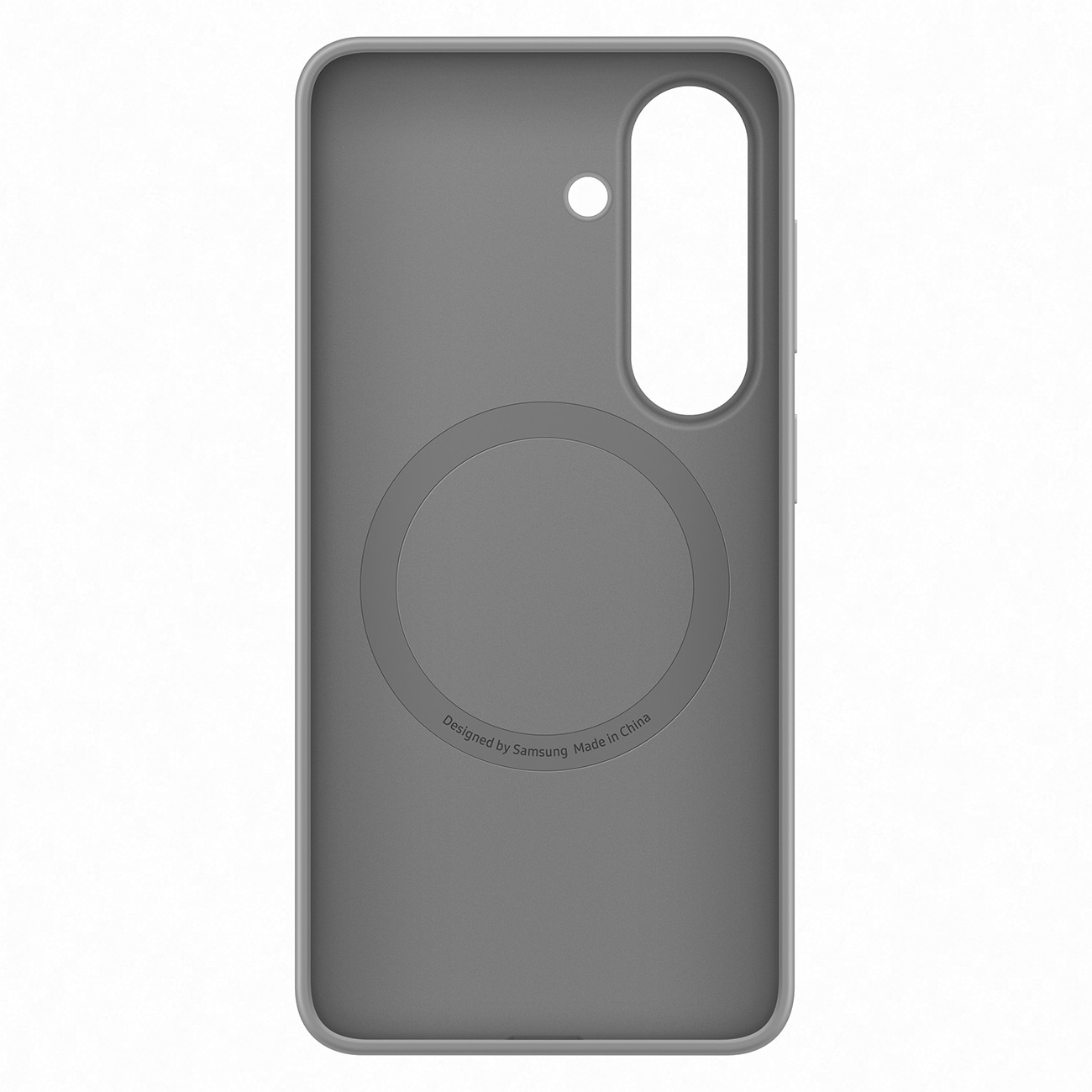 Samsung Silikone Magnet Etui til Samsung Galaxy S26, MagSafe-kompatibel - Grå