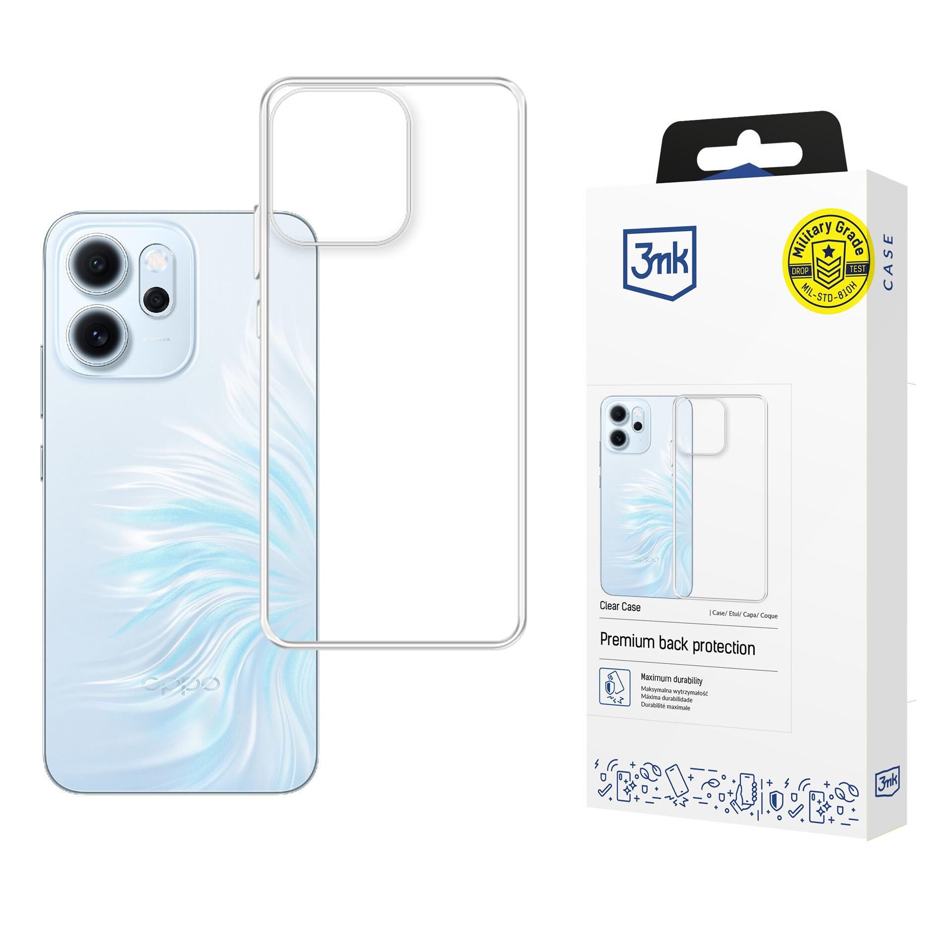 3mk Klar taske til Oppo Reno 14 F/ 14 FS 5G - gennemsigtig