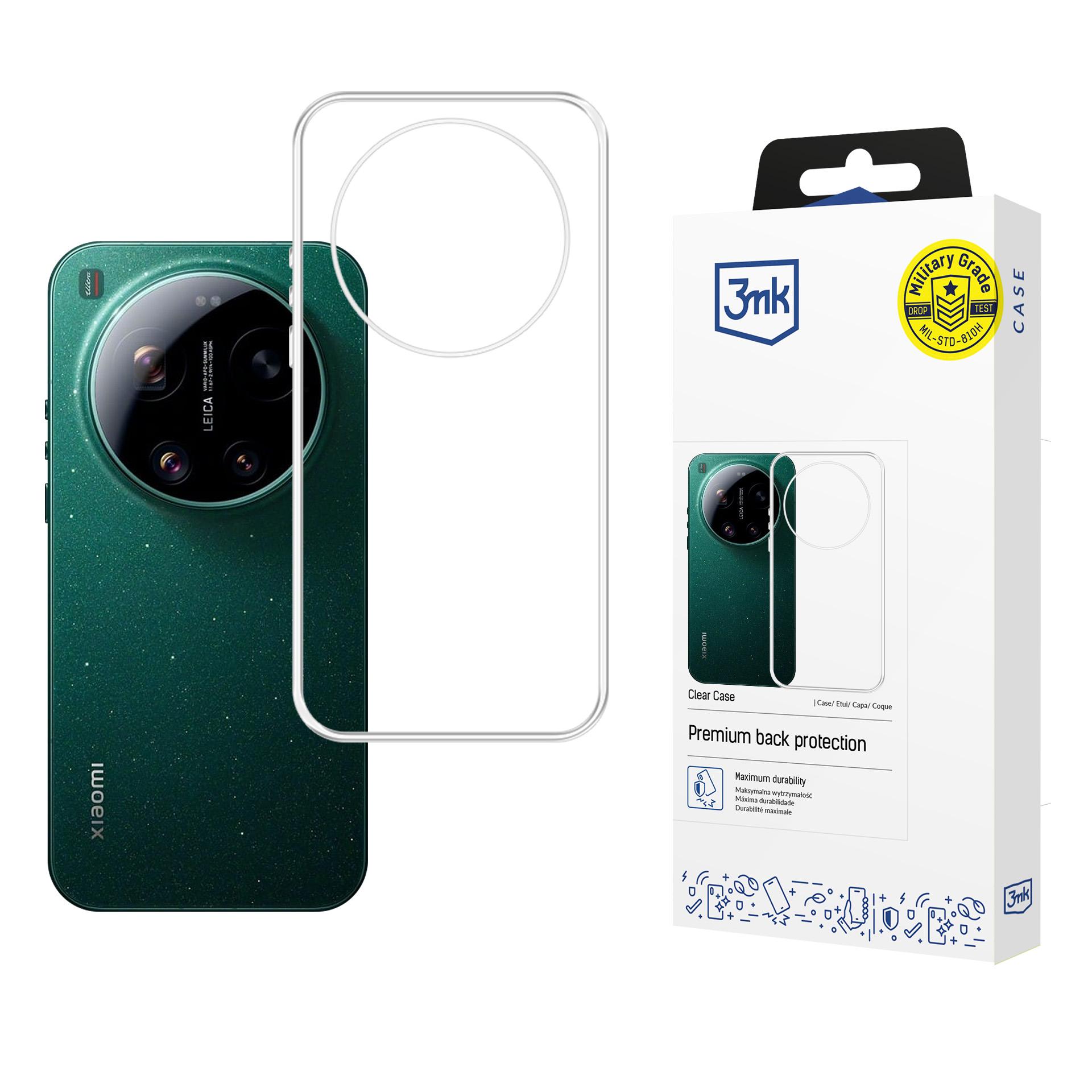 3mk Klar taske til Xiaomi 17 Ultra - gennemsigtig