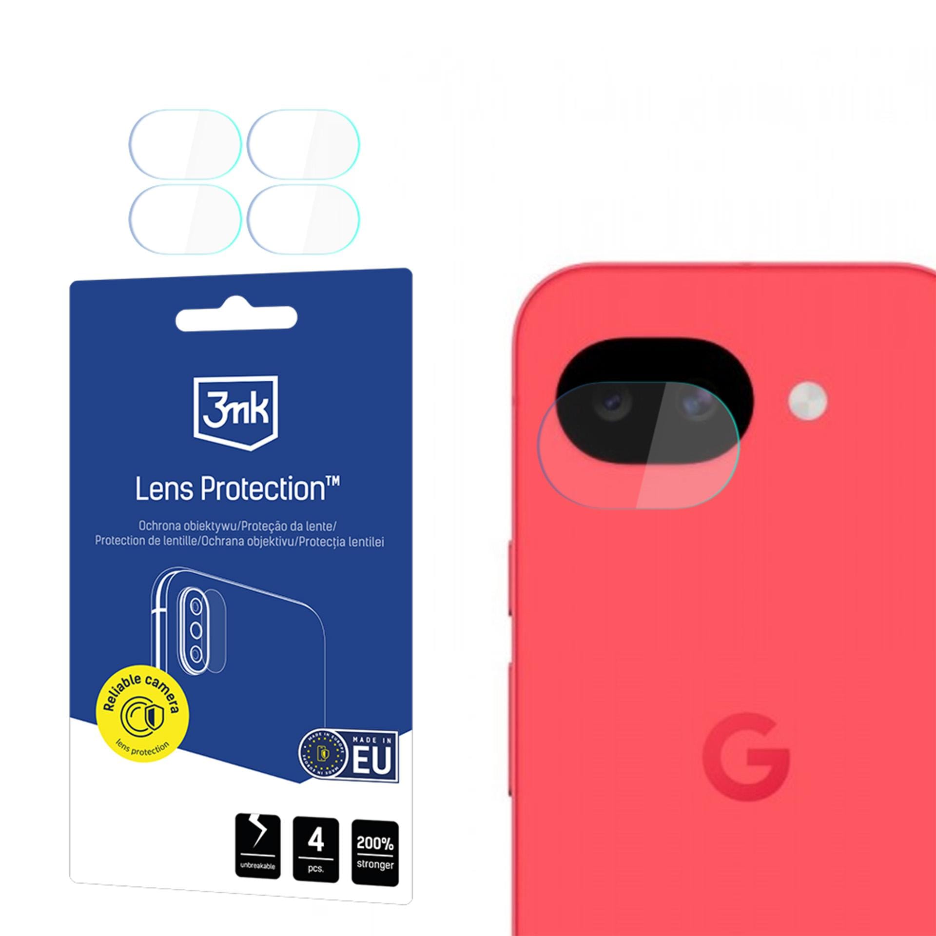 3mk Lens Protection™ Hybrid-kameralinseglas til Google Pixel 10A