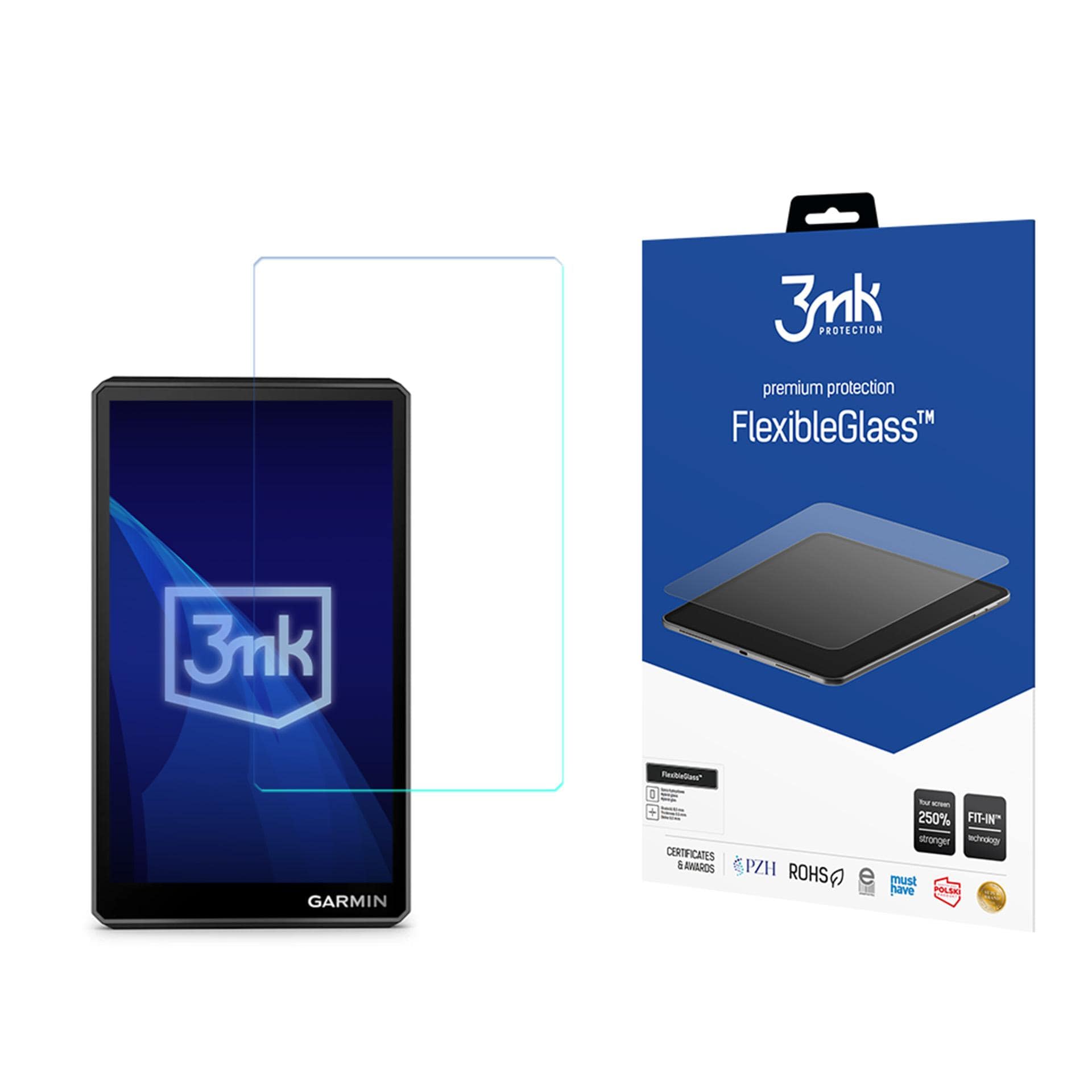 3mk FlexibleGlass Hybridglas til Garmin zumo XT3 6"